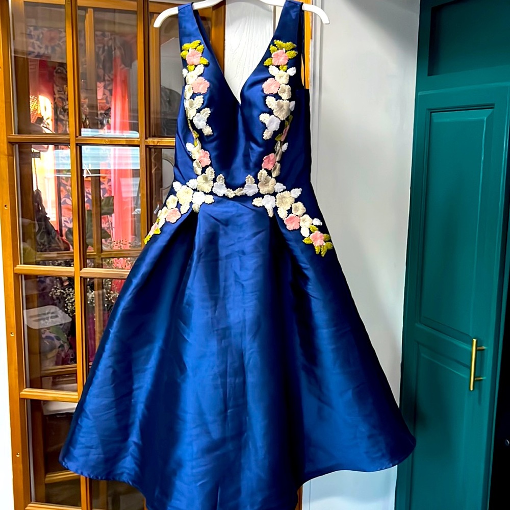 Chi Chi London embroidered gown